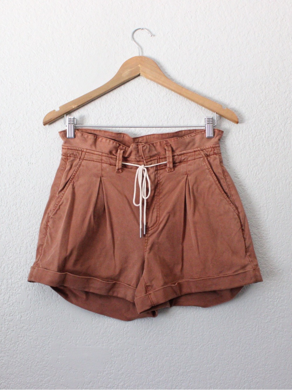 Paige Pleated Carly Shorts